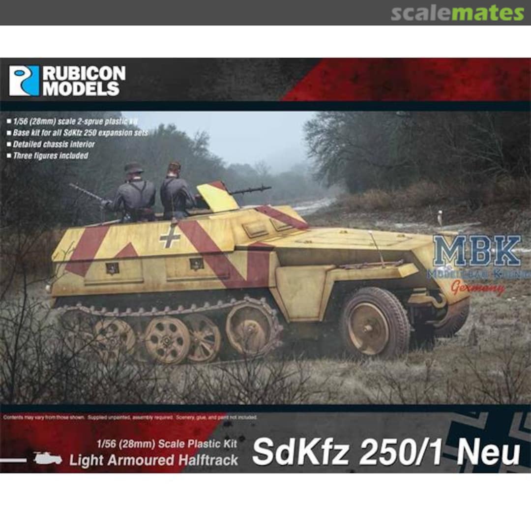 Boxart SdKfz 250/1 280038 Rubicon Models