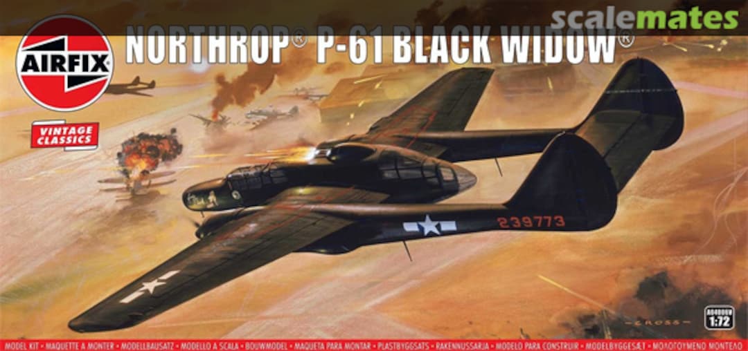Boxart Northrop P-61 Black Widow A04006V Airfix