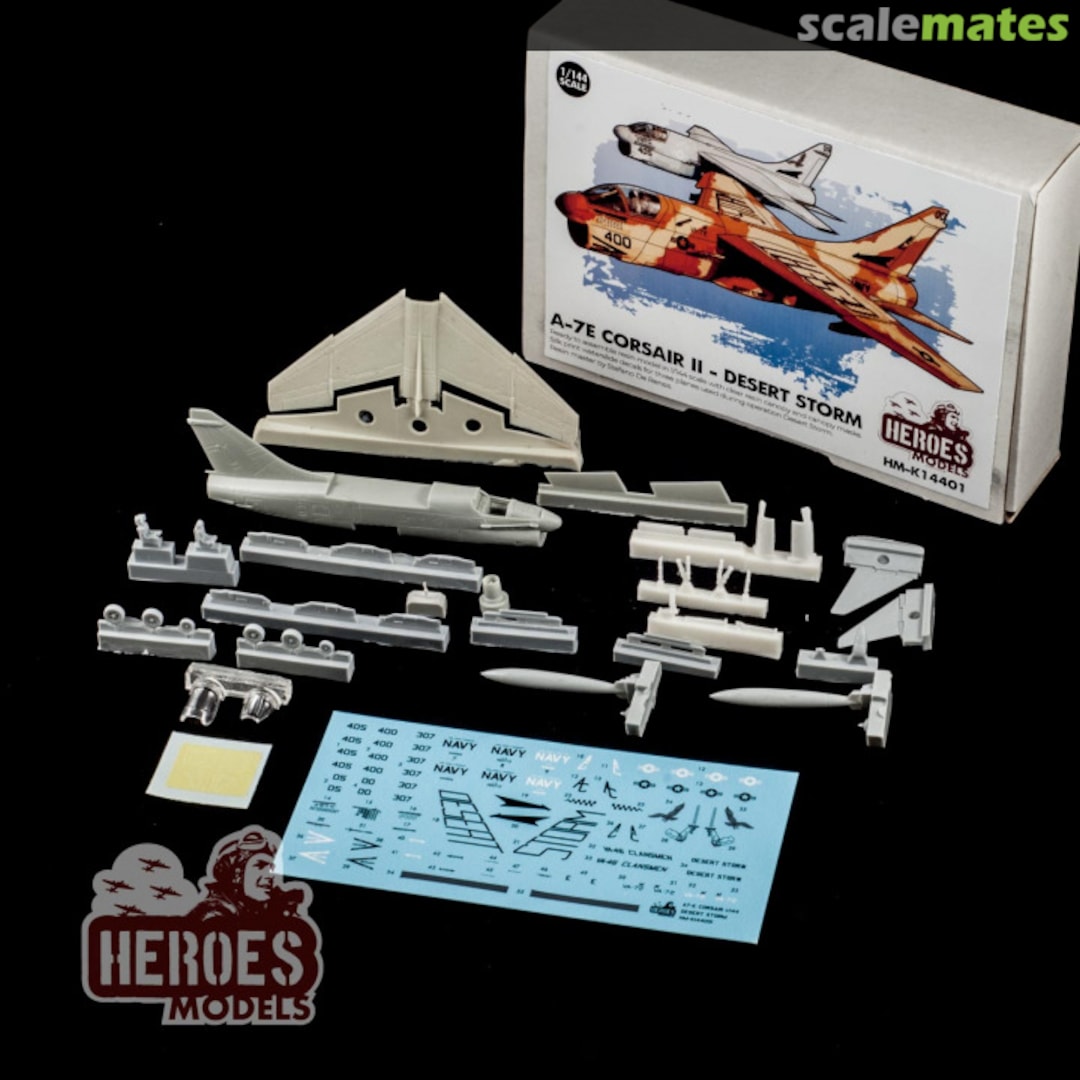 Contents A-7E Corsair II | Desert Storm HM-K14401 Heroes Models Contents A-7E Corsair II | Desert Storm HM-K14401 Heroes Models