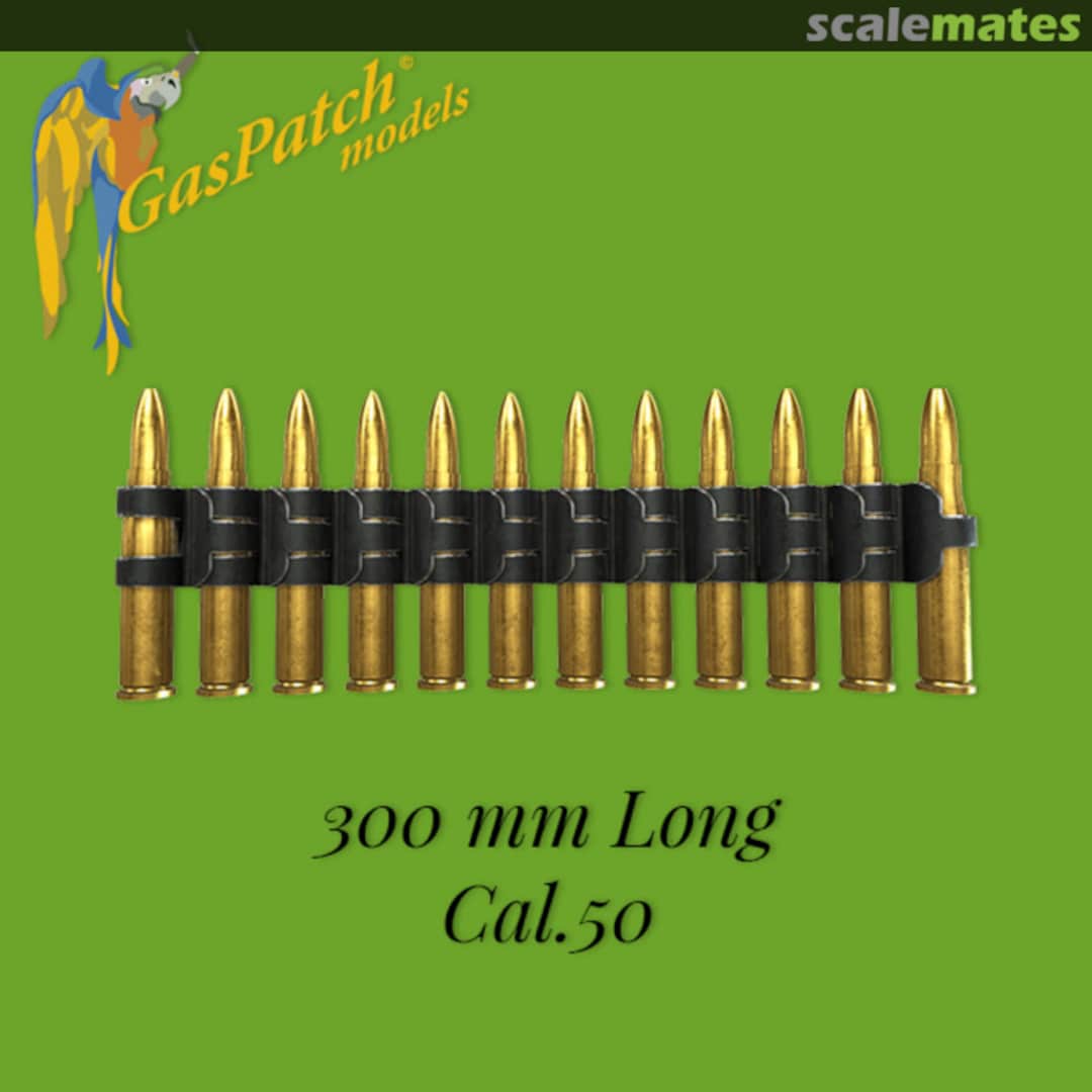 Boxart Flexible Ammo belts Cal. 050 18-35150 GasPatch Models Boxart Flexible Ammo belts Cal. 050 18-35150 GasPatch Models