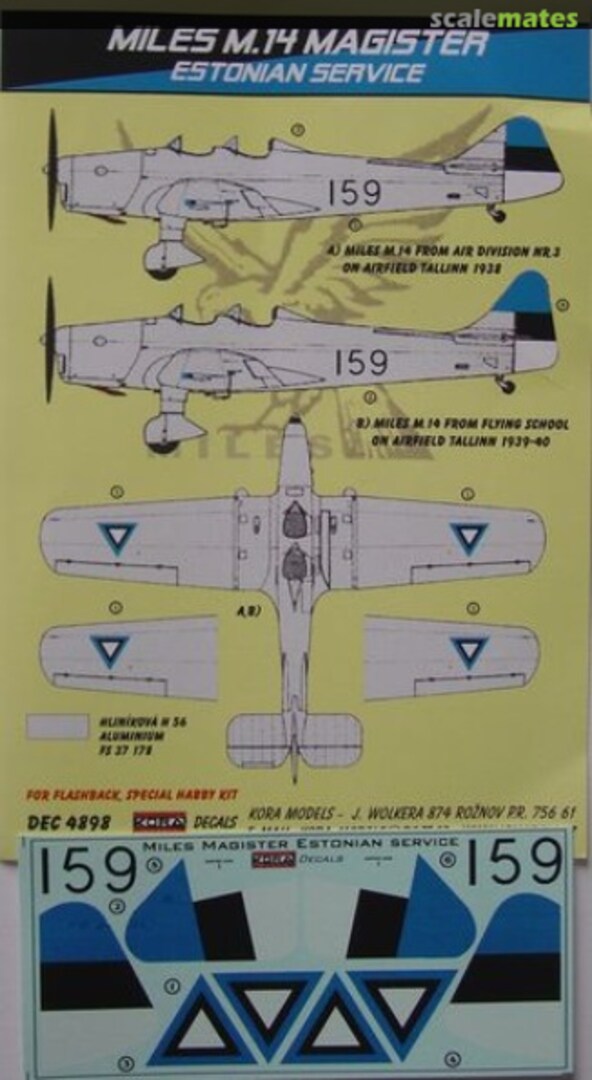 Boxart Miles M.14 Magister DEC4898 Kora Models