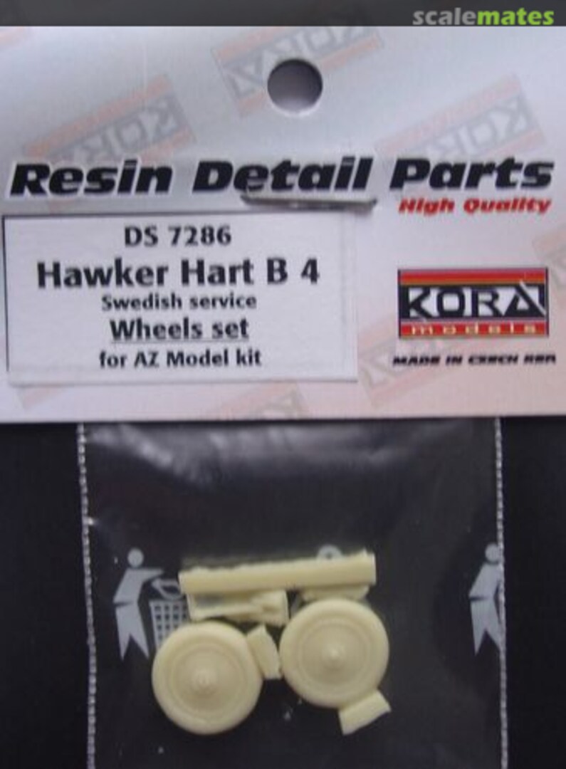 Boxart Hawker Hart B4 DS7286 Kora Models