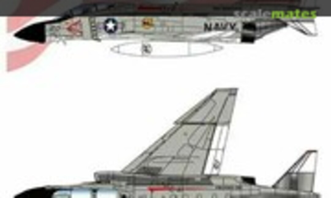 1:72 McDonnell Douglas F-4J Phantom II VF-31 Tomcatters (Galaxy Model G72014) G72014