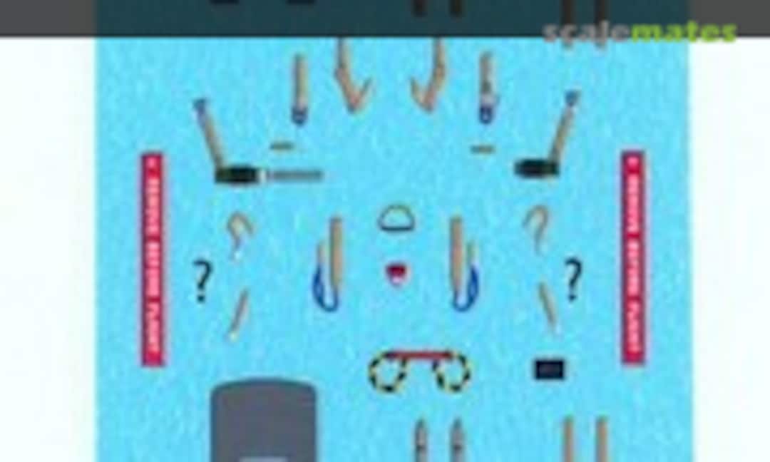 1:48 F-4 Phantom British MB Ejection Seat (Kits-World KW3D148005)