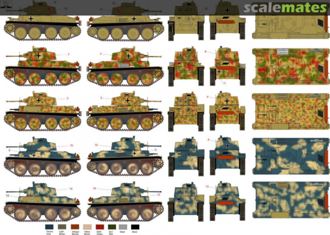 Contents PRAGA PZ.KPFW. 38(T) - IN THE RUSSIAN STEPPES MNFDT72002 ROP o.s.