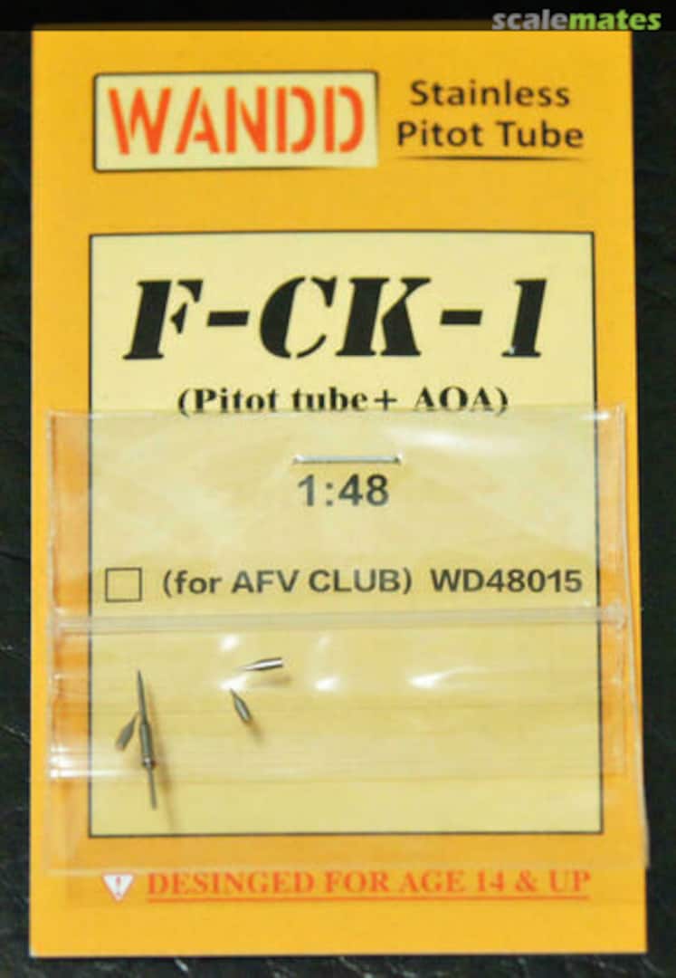 Boxart F-CK-1 pitot tube + AOA WD48015 WandD Studio Boxart F-CK-1 pitot tube + AOA WD48015 WandD Studio
