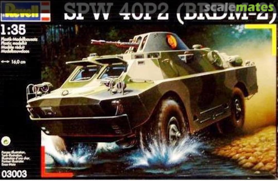 Boxart SPW 40P2 (BRDM-2) 03003 Revell Boxart SPW 40P2 (BRDM-2) 03003 Revell
