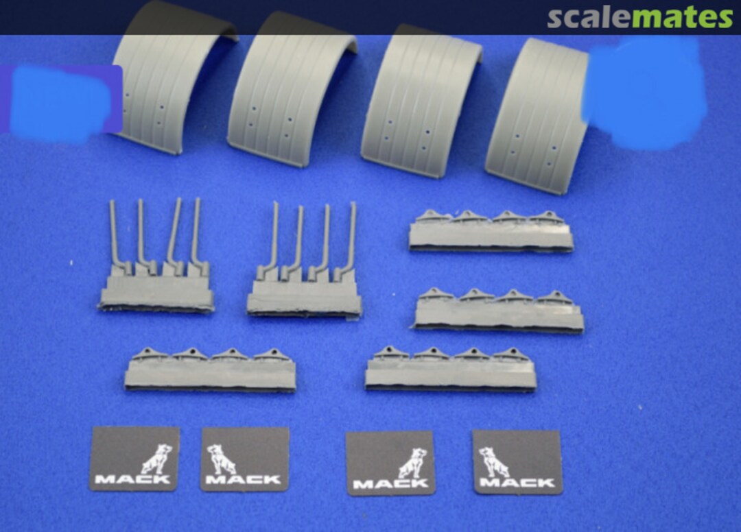 Boxart Mudguards for Aussie Titan truck ANMT 164 A&N Model Trucks Boxart Mudguards for Aussie Titan truck ANMT 164 A&N Model Trucks