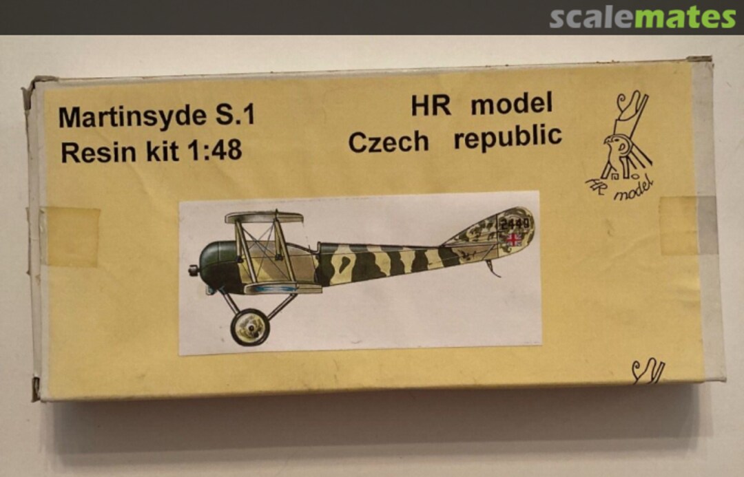 Boxart Martinsyde S.1 HR Model Boxart Martinsyde S.1 HR Model