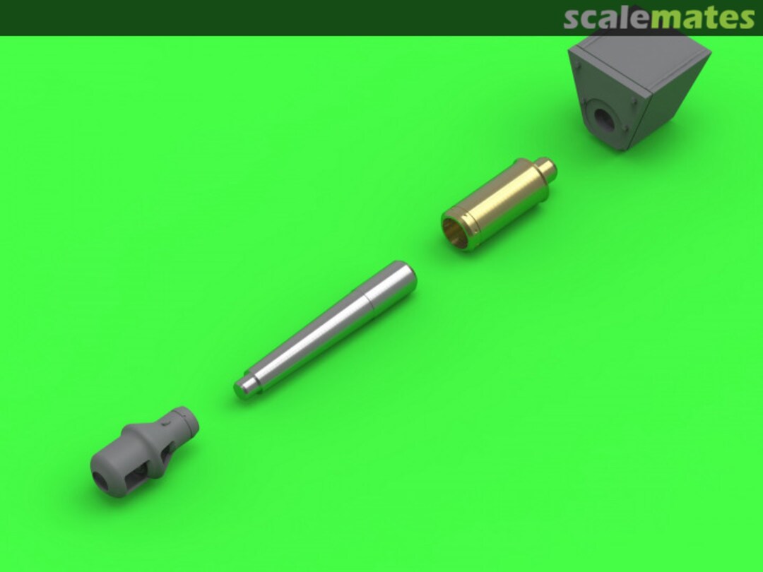Boxart Sturmhaubitze 42 - 10,5 cm StuH 42 L/28 gun barrel with resin muzzle brake and mantlet GM-72-040 Master Boxart Sturmhaubitze 42 - 10,5 cm StuH 42 L/28 gun barrel with resin muzzle brake and mantlet GM-72-040 Master