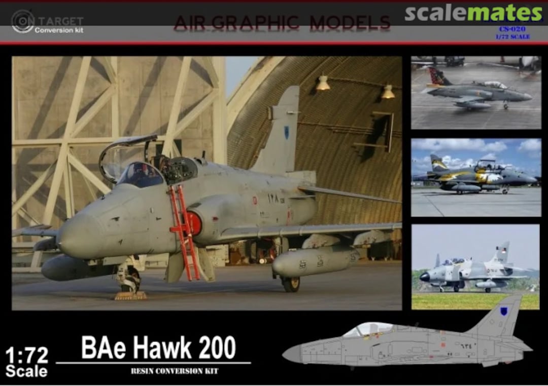 Boxart BAe Hawk 200 CS-20 Air-Graphics Models