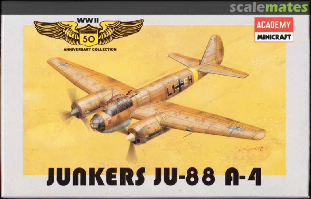 Boxart Junkers Ju 88A 4407 Academy/Minicraft