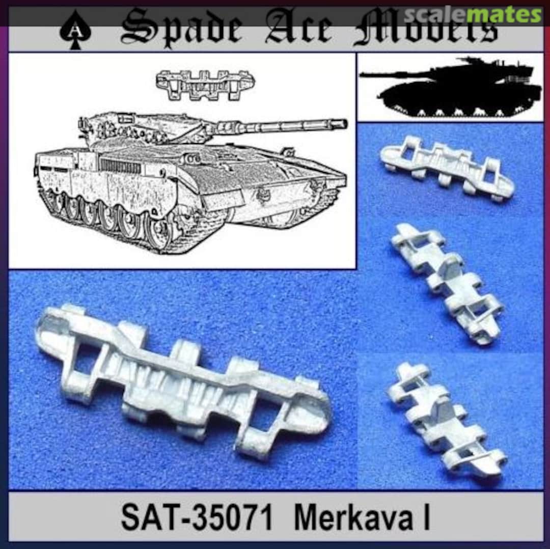 Boxart Metal Track Merkava Mk.I SAT-35071 Spade Ace Models Boxart Metal Track Merkava Mk.I SAT-35071 Spade Ace Models