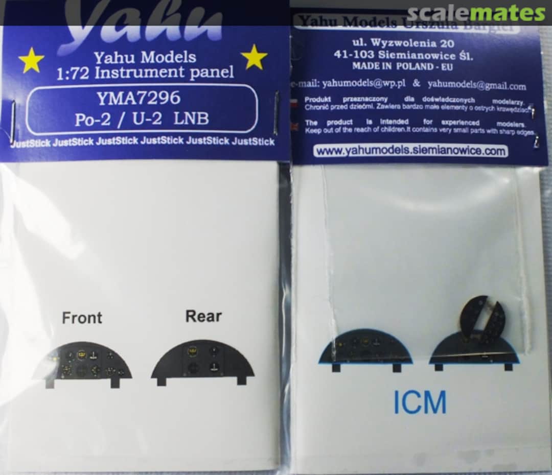 Boxart Po-2 / U-2 LNB control panel YMA7296 Yahu Models Boxart Po-2 / U-2 LNB control panel YMA7296 Yahu Models