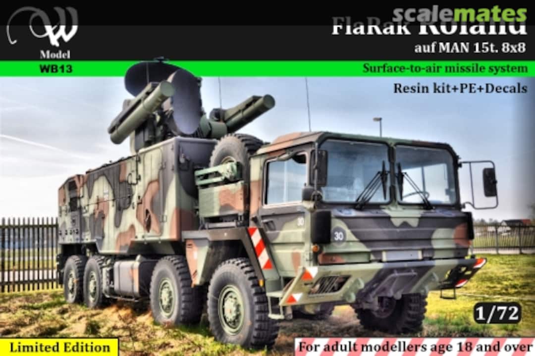 Boxart FlaRak Roland auf MAN 15t. 8x8 WB13 W-Model Boxart FlaRak Roland auf MAN 15t. 8x8 WB13 W-Model