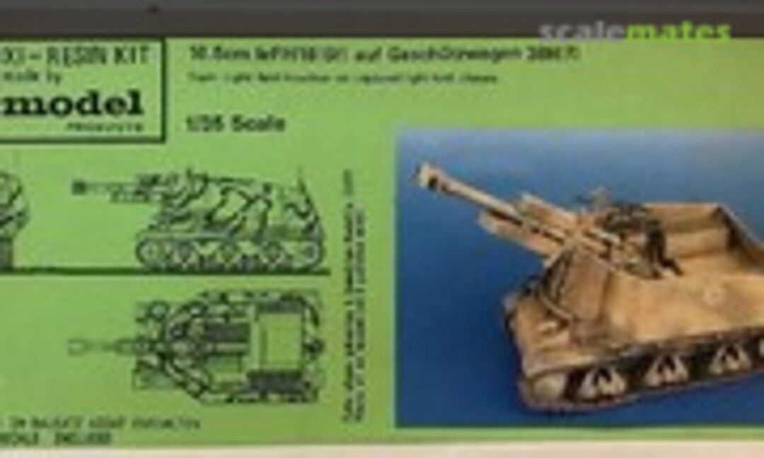 1:35 10.5cm leFH18(Sf.) auf Geschützwagen 38H(f) (Airmodel AM-1059)