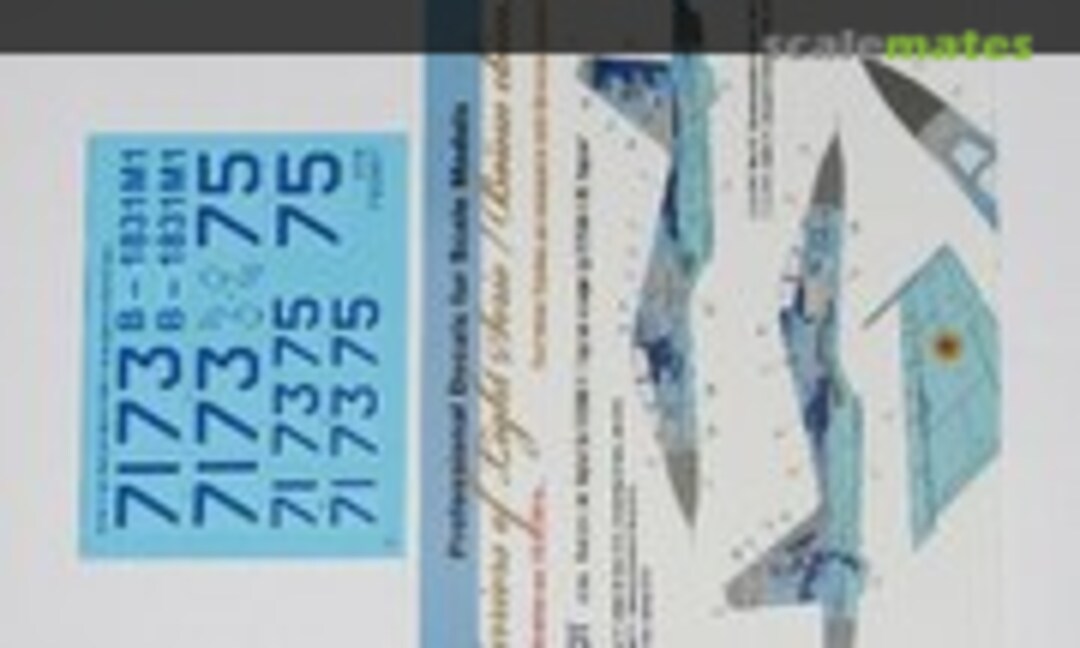 1:32 Numbers for Digital Su-27UBM-1 (Foxbot 32-005) 32-005