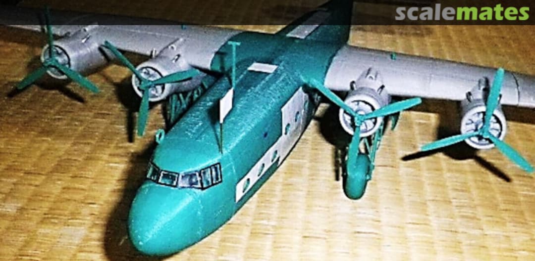 Boxart Armstrong Whitworth Ensign One Man MODEL Boxart Armstrong Whitworth Ensign One Man MODEL