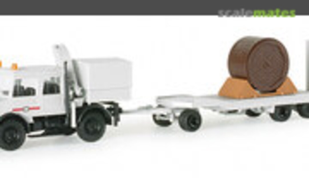 1:87 Unimog 1700 +Tieflader DB (Herpa 741798)