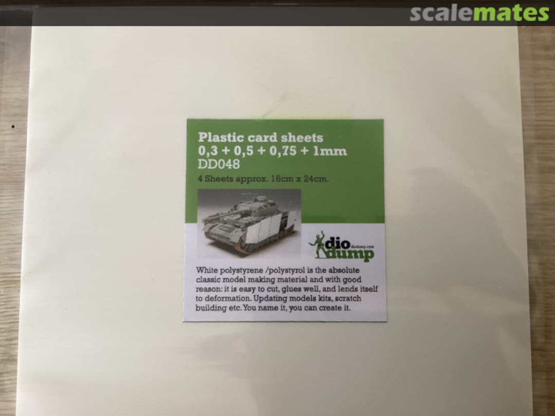 Boxart Plastic card sheets DD048 DioDump