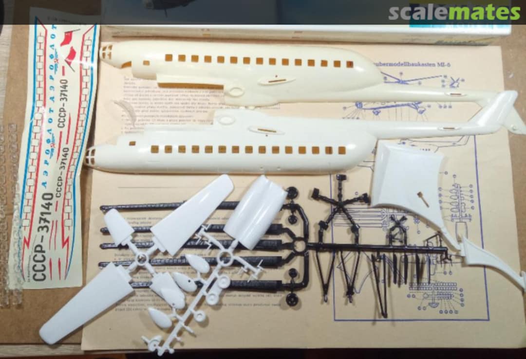 Contents Mil Mi-6 Hook  Master Modell