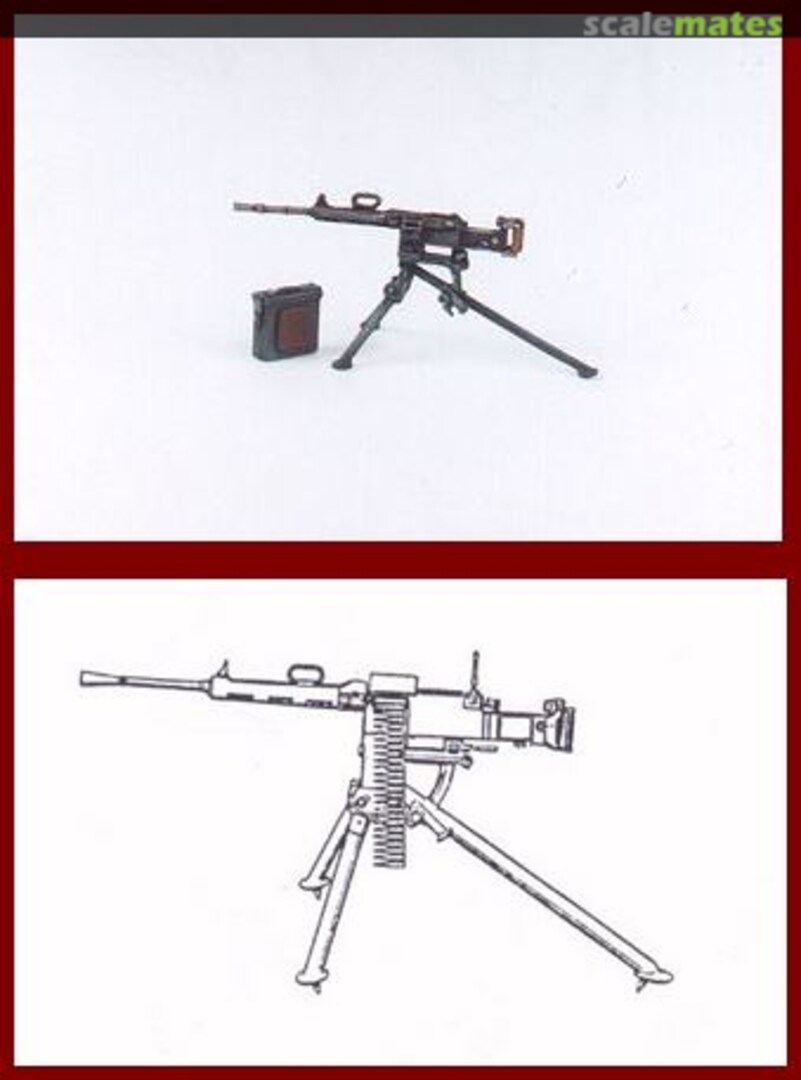 Boxart Fiat Revelli Machine Gun Mod. 35 R050 CRIEL.MODEL Boxart Fiat Revelli Machine Gun Mod. 35 R050 CRIEL.MODEL