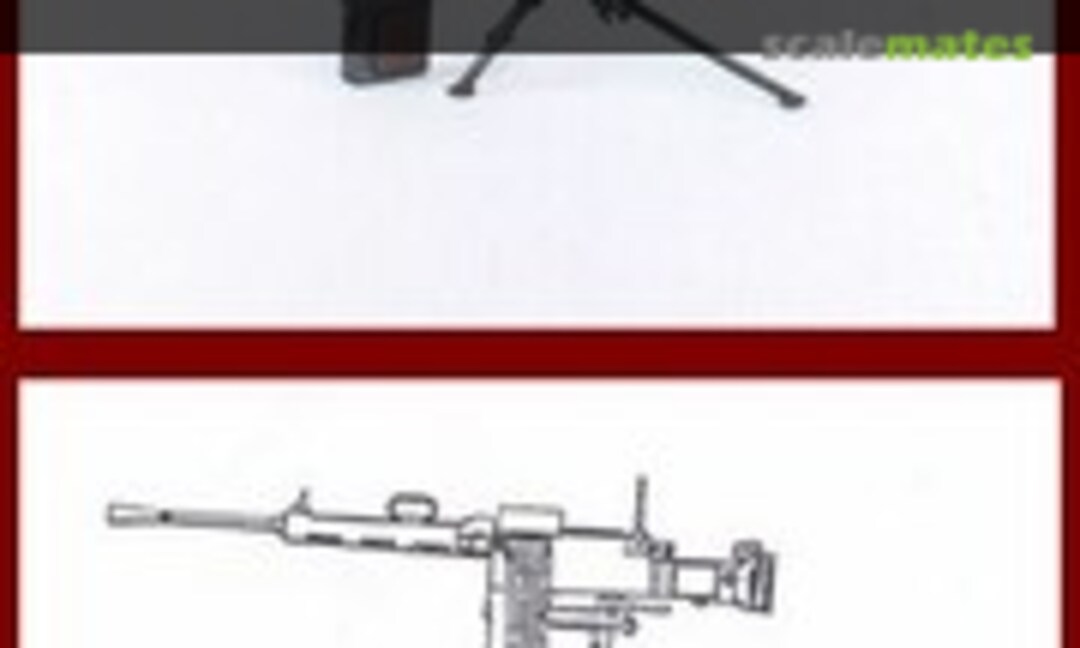 1:35 Fiat Revelli Machine Gun Mod. 35 (CRIEL.MODEL R050) R050