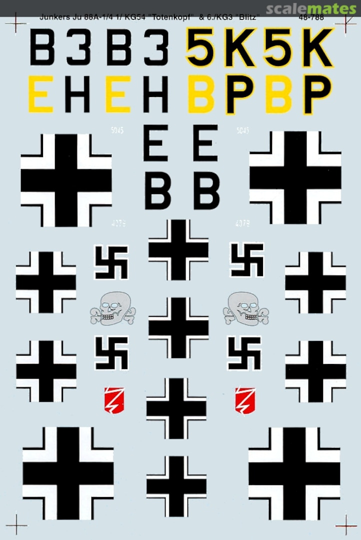 Boxart Junkers Ju 88 A-1/4 48-788 SuperScale International