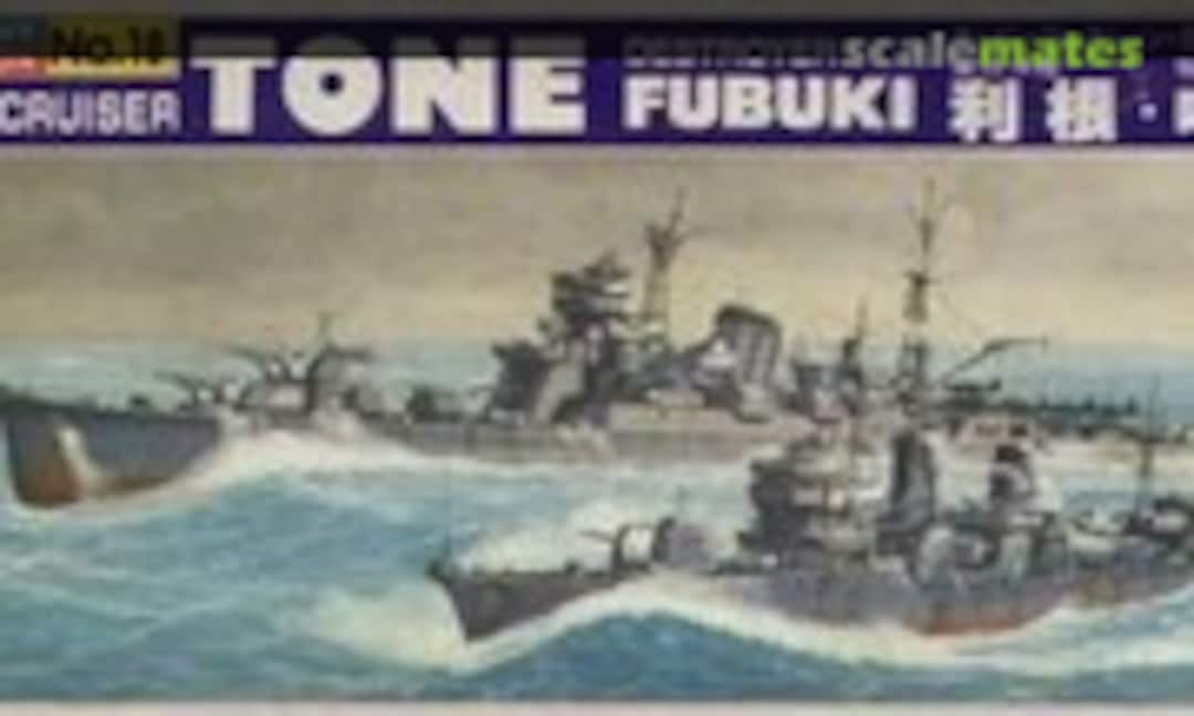 1:2000 Heavy Cruiser Tone & Destroyer Fubuki (Bandai 35335) 35335