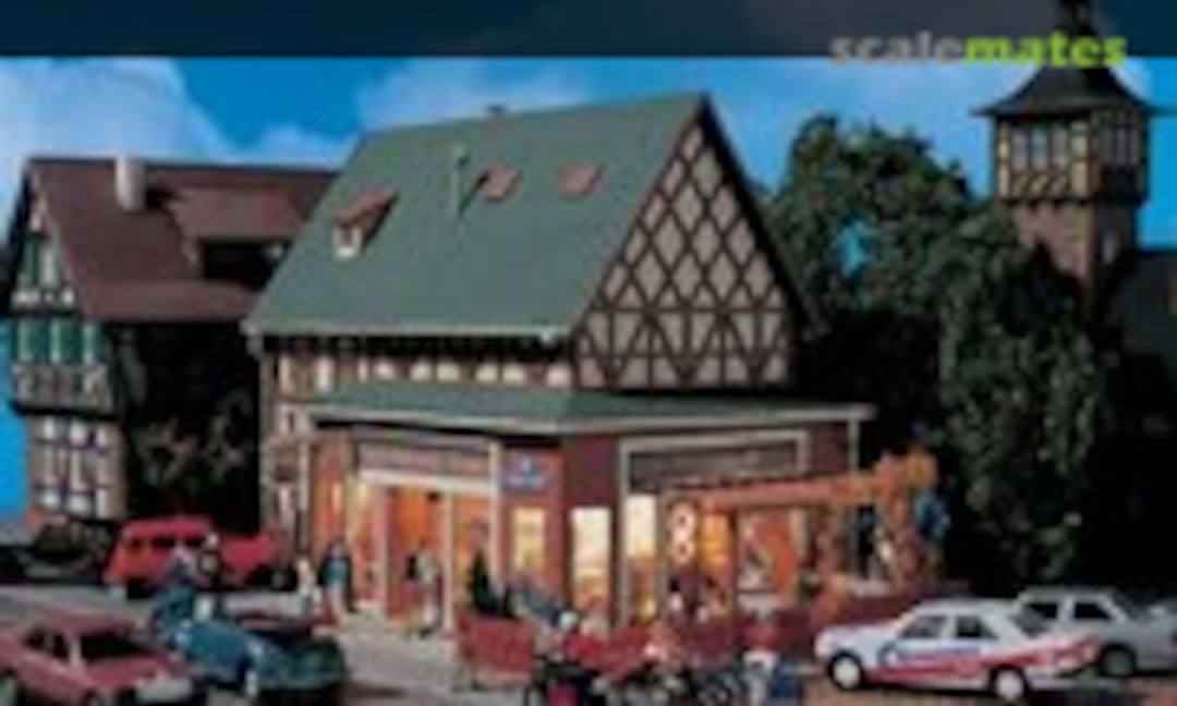 Luigi's Pizza Restaurant with Pergola (Vollmer 43681)