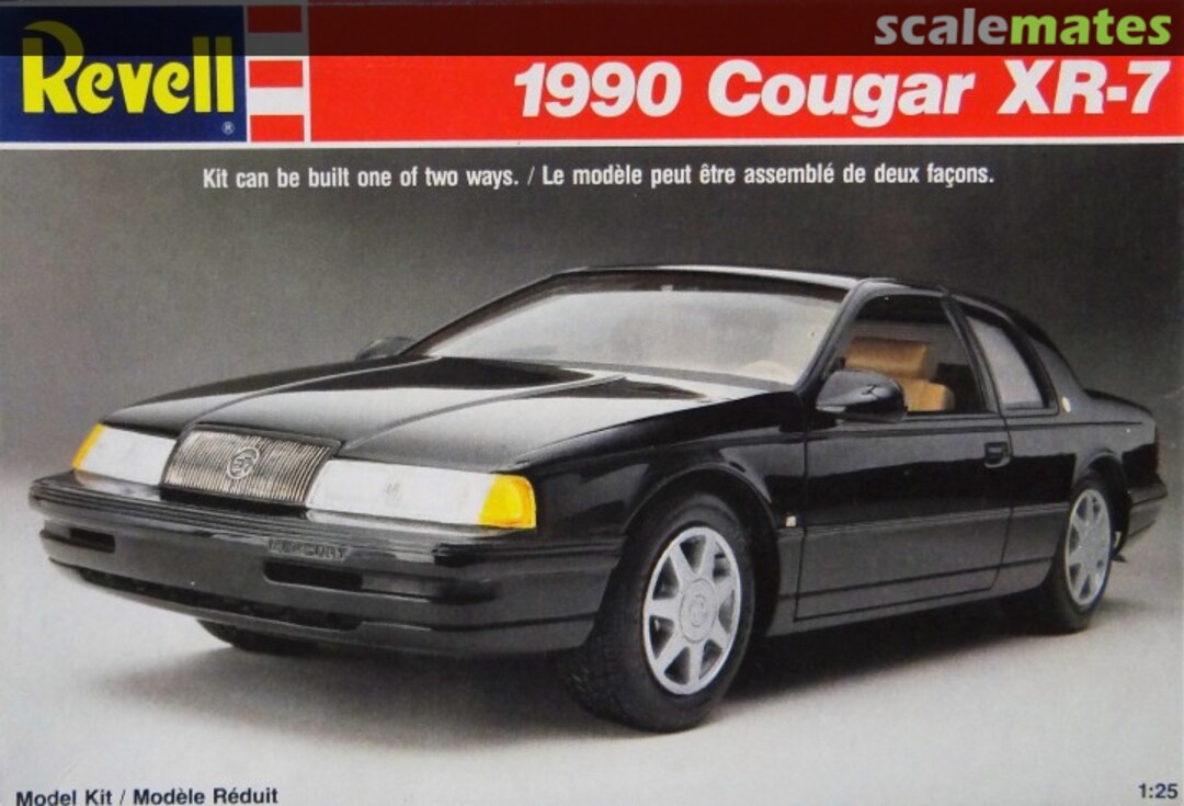 Boxart 1990 Cougar XR-7 7185 Revell