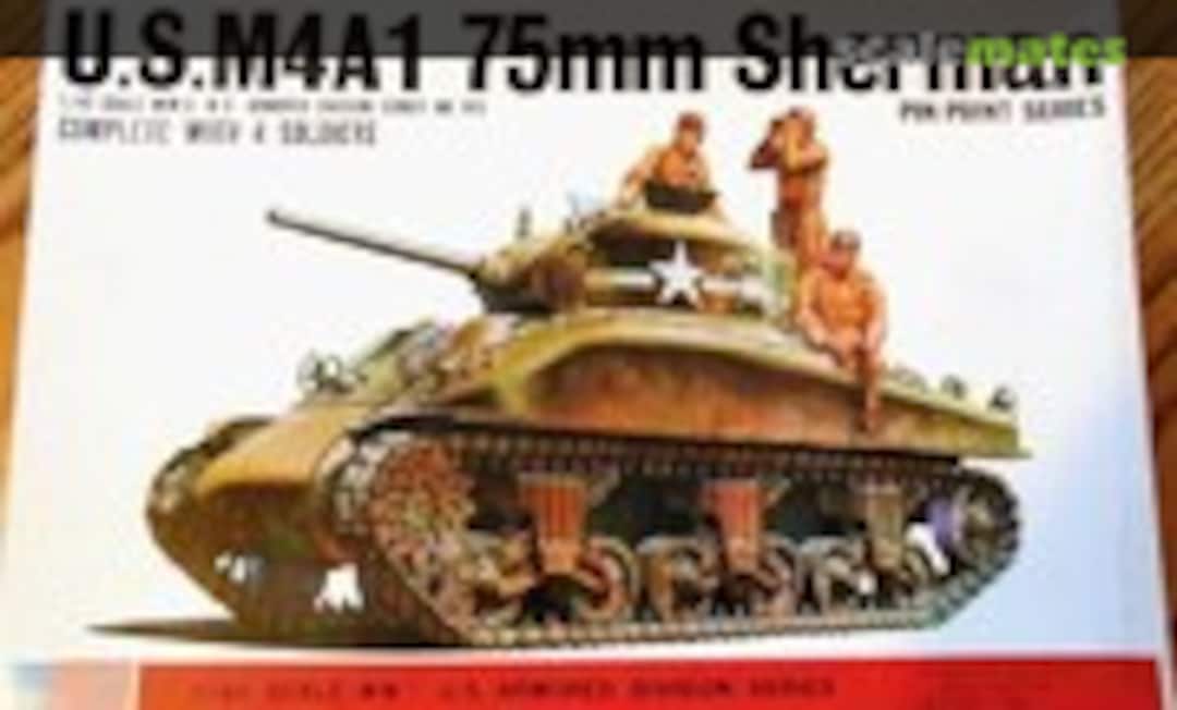1:48 U.S. M4A1 75mm Sherman (Bandai 8282)