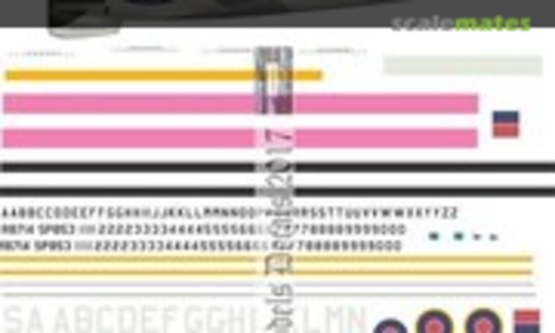 1:48 RAF 486(NZ) Sqn Typhoons (Oldmodels Decals OMD0725) OMD0725