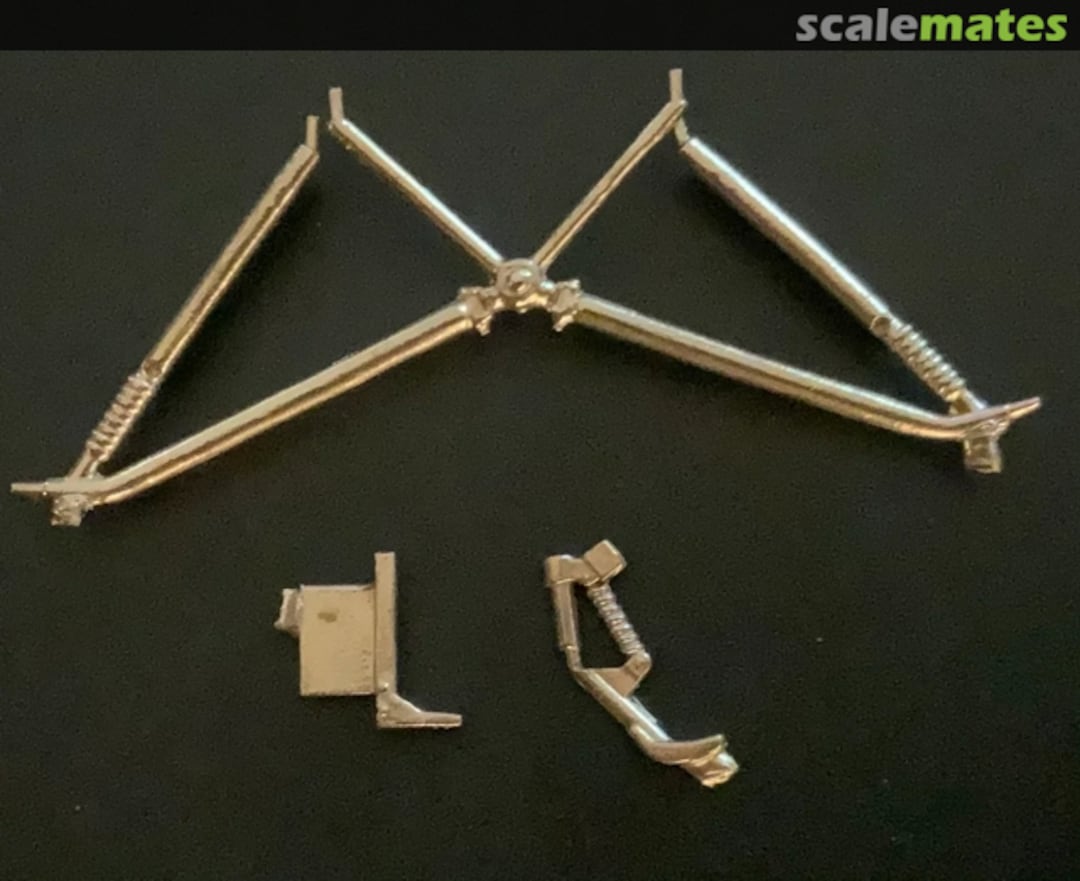 Boxart De Havilland DH82 Tiger Moth brass undercarriage ACM-32028 Aerocraft Models