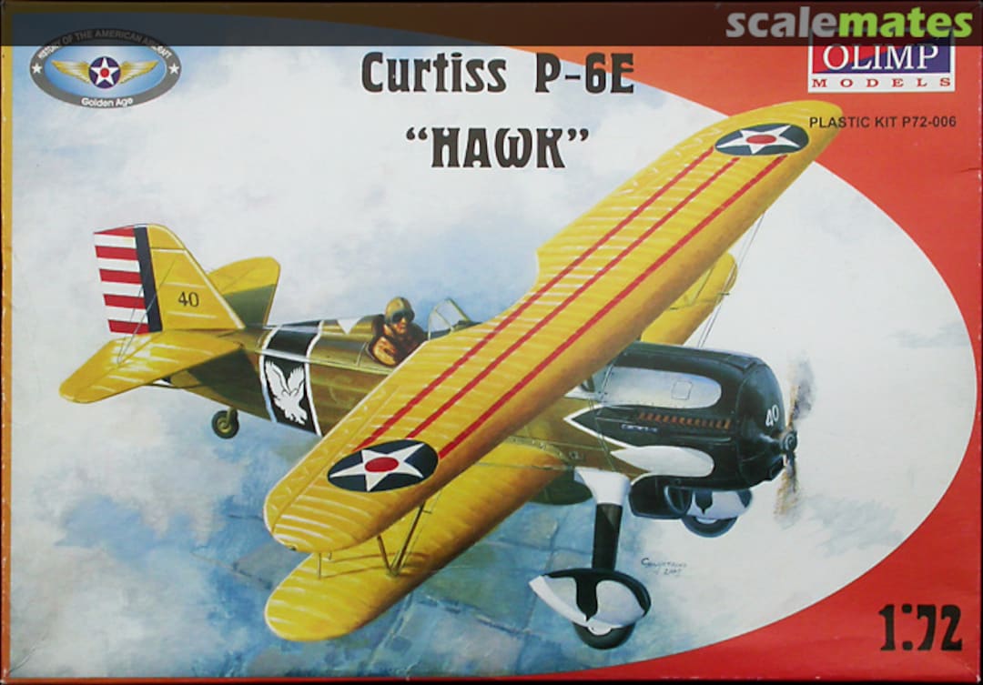 Boxart Curtiss P-6E "Hawk" P72-006 Olimp Models Boxart Curtiss P-6E "Hawk" P72-006 Olimp Models