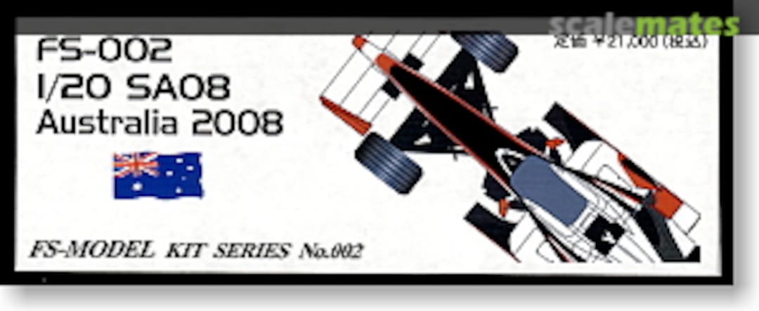 Boxart Super Aguri SA08 FS-002 FS-Model Boxart Super Aguri SA08 FS-002 FS-Model