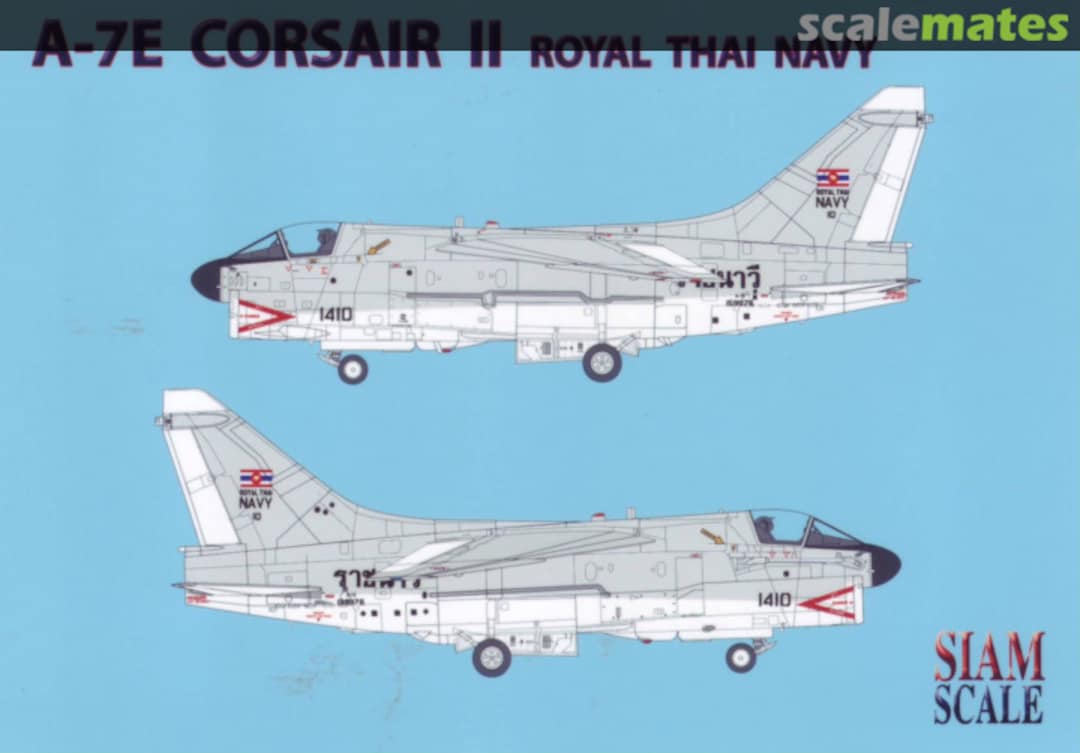 Boxart A-7E Corsair II 72026 Siam Scale Boxart A-7E Corsair II 72026 Siam Scale