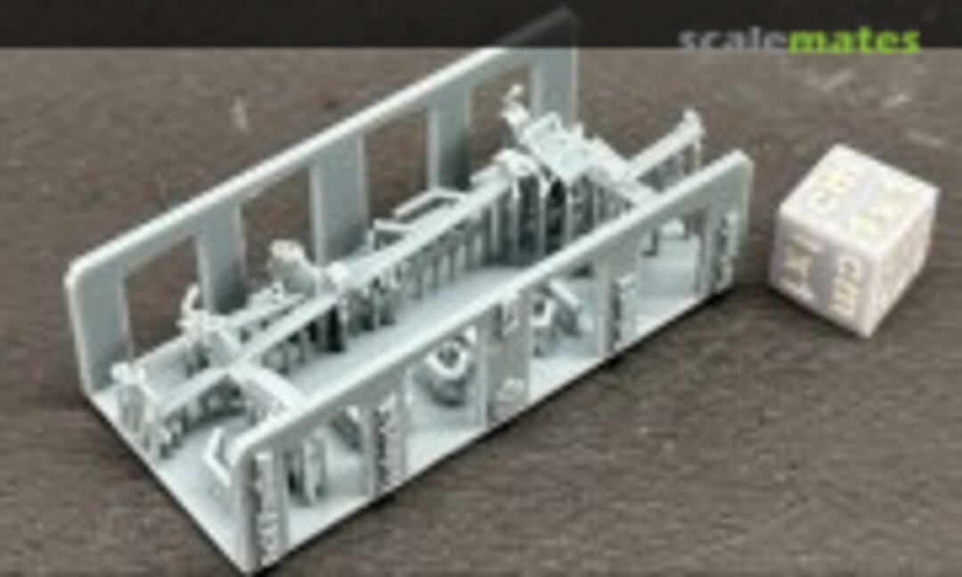 1:25 Tool holder (empty) - type A-1 for PzKpfw V (EMP3d 25040825) 25040825