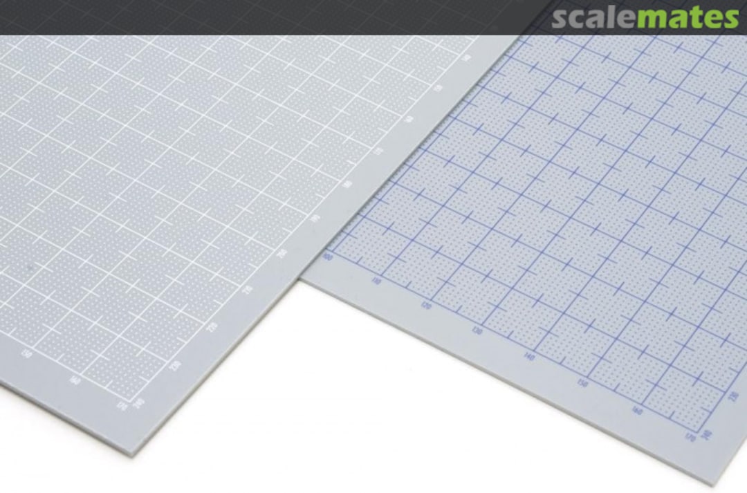 Boxart Plastic Plate with Printed Scale - 1mm OM-403-580 Wave Corporation Boxart Plastic Plate with Printed Scale - 1mm OM-403-580 Wave Corporation