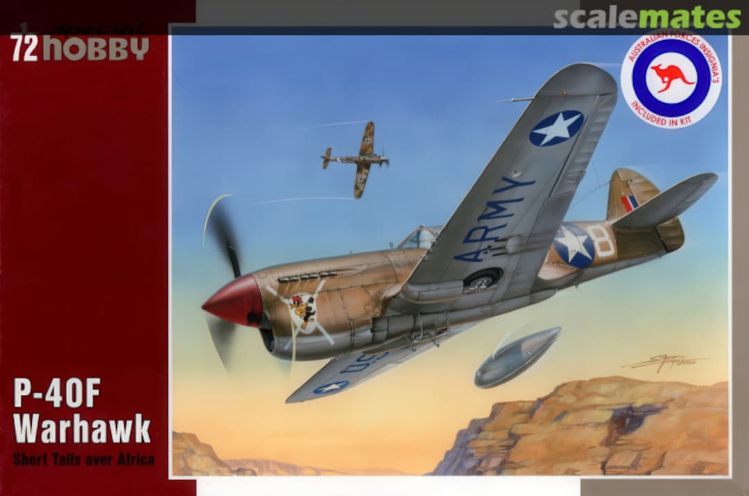 Boxart P-40F Warhawk SH 72155 Special Hobby Boxart P-40F Warhawk SH 72155 Special Hobby