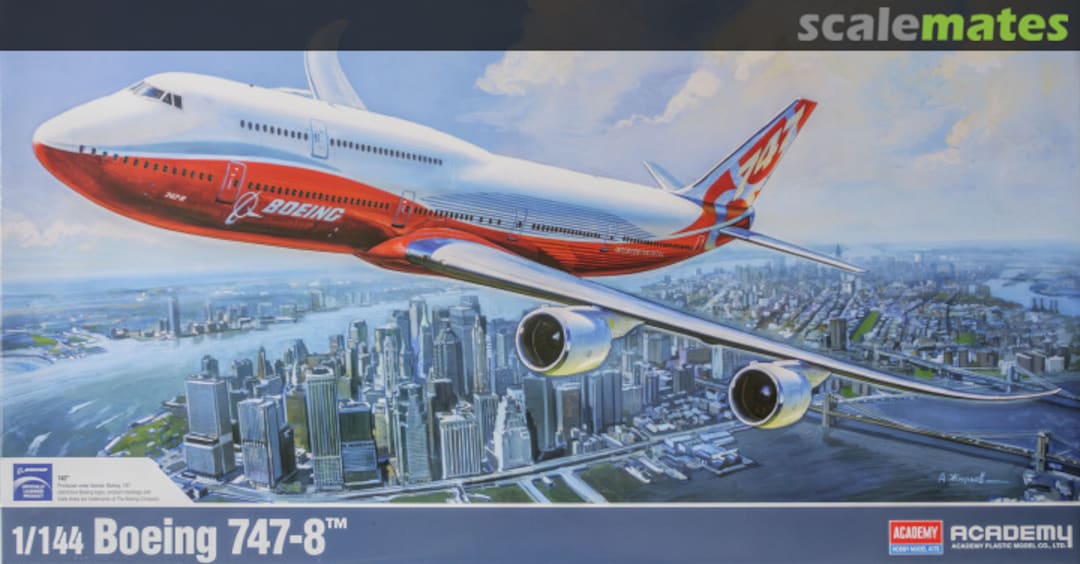 Boxart Boeing 747-8 12647E Academy Boxart Boeing 747-8 12647E Academy