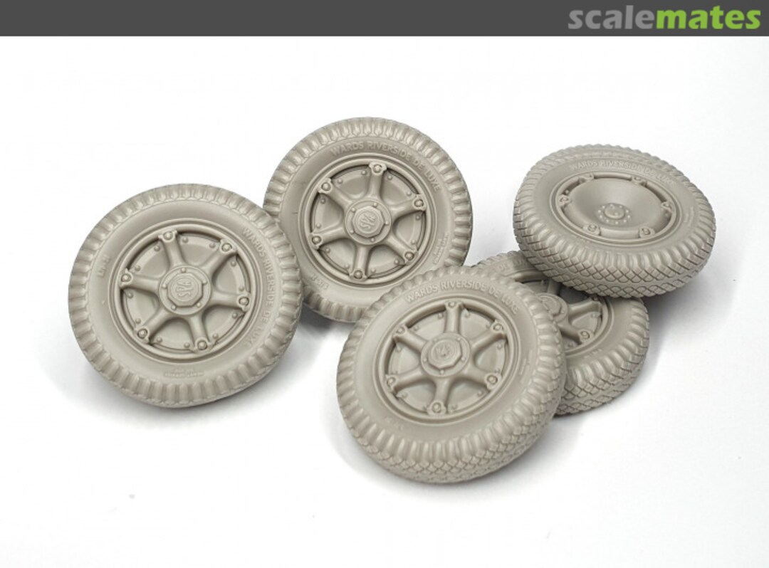 Boxart Autoblinda road wheels (weighted) AB 41-43 type 3 AFVs35-024 Pimp my Miniatures