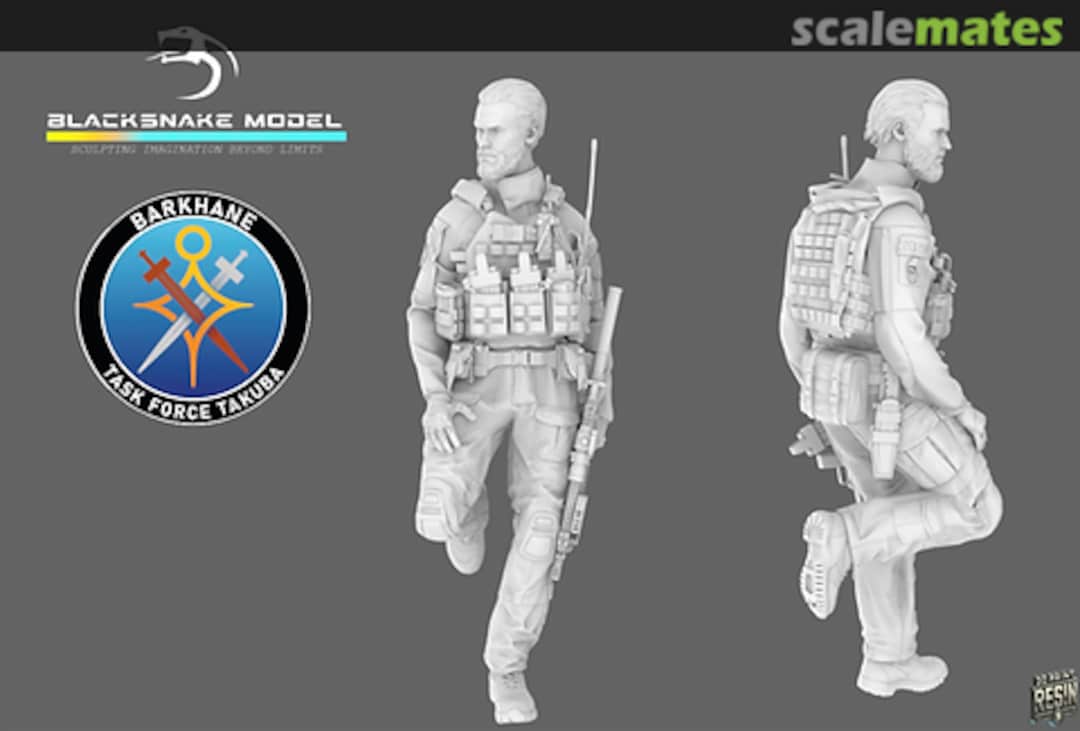 Boxart Figurine 11 Operation Barkhane Task Force Takuba FR-11 BlackSnake Model Boxart Figurine 11 Operation Barkhane Task Force Takuba FR-11 BlackSnake Model