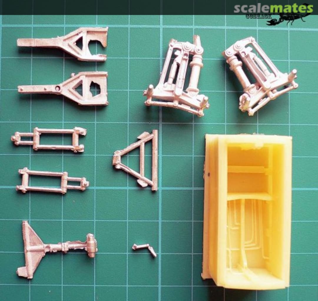 Boxart BAe NIMROD NOSE U/C BAY + METAL U/C SET  Heritage Aviation Models