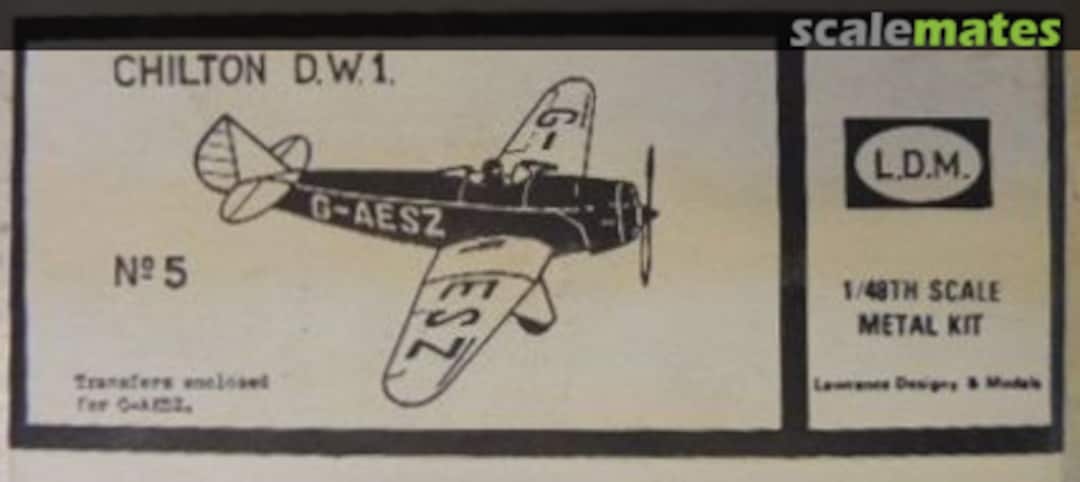 Boxart Chilton DW-1 5a Lawrence Designs & Models Boxart Chilton DW-1 5a Lawrence Designs & Models