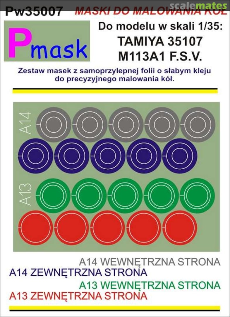 Boxart M113A1 F.S.V. PW35007 Pmask Boxart M113A1 F.S.V. PW35007 Pmask