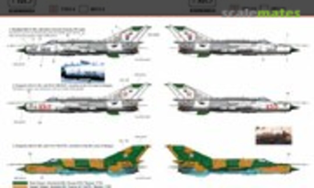1:72 MiG-21MF (Slovak Air Force, Hungarian Air Force) (HADmodels 72114) 72114