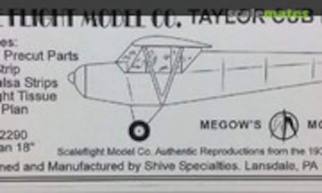 1:24 Taylor Cub E2 (Scale Flight Model Co. 2290)