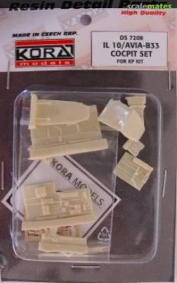 Boxart Il 10 / Avia B-33 Cockpit Set DS 7208 Kora Models Boxart Il 10 / Avia B-33 Cockpit Set DS 7208 Kora Models