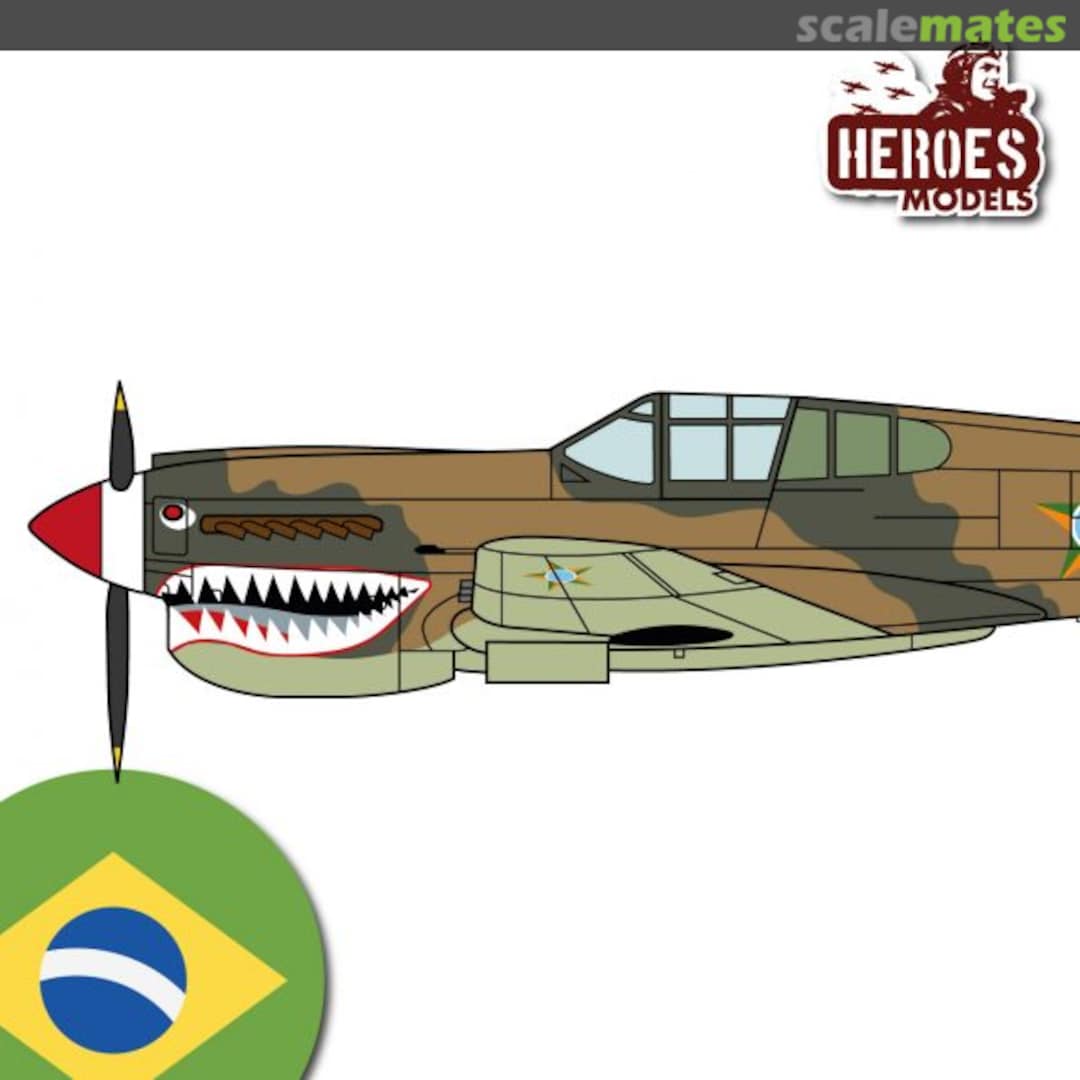 Boxart P-40E | GMM Bant FAB HM-OS14428 Heroes Models Boxart P-40E | GMM Bant FAB HM-OS14428 Heroes Models